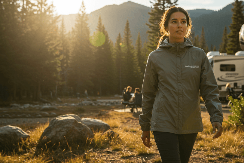 women wearing versatile and packable clothing for RV living, ideal for hiking in US National Parks