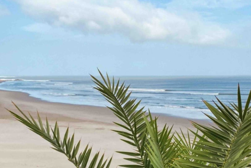 The legendary waves of Chicama, known for being one of the longest surf waves in the world, on the coast of Peru.