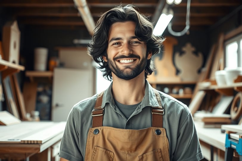 happy woodworker