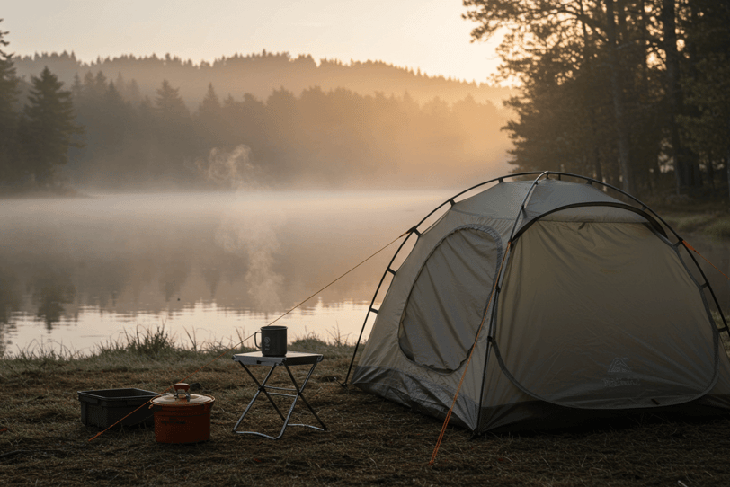 Effortless camping solutions featuring easy setup camping gear like quick pitch tent