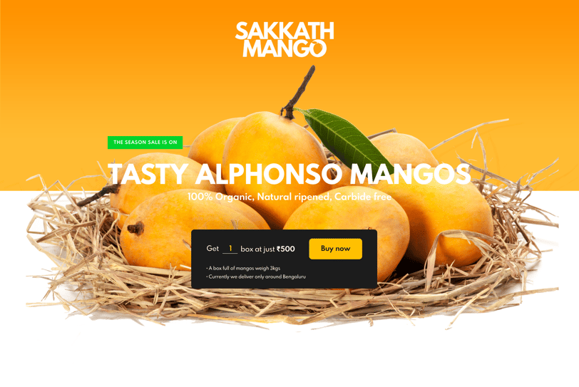 Sakkath mango