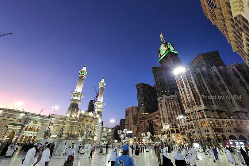 Gema takbir idul adha di masjidil haram