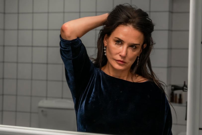 Demi Moore as Elisabeth Sparkle in The Substance