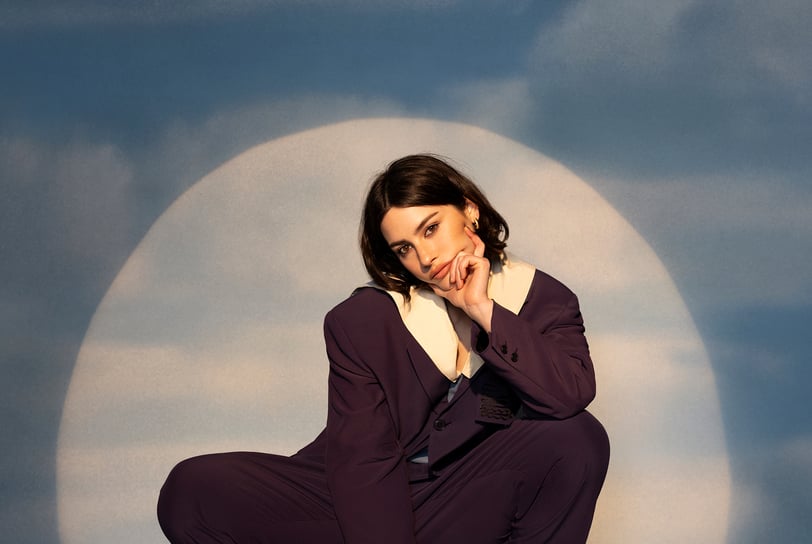 Gracie Abrams promotional photo for her album The Secret of us