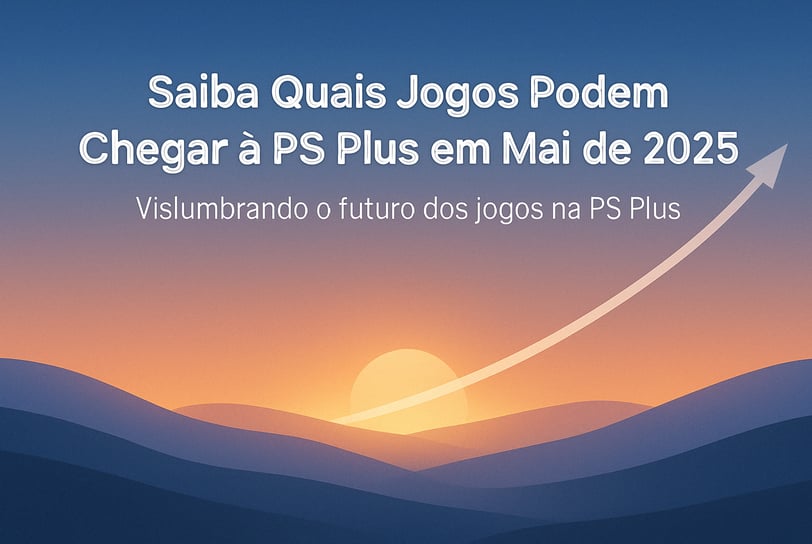 colinas ao pôr do sol e uma seta ascendente no céu, simbolizando progresso e encerrando o artigo