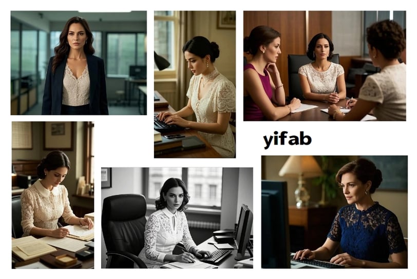 How to Wear Lace Fabrics in the Office: Professional and Chic Styles