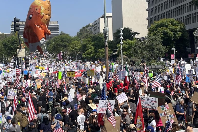 "No Kings" Rallies Ignite America: A Stand for Democracy in 2025