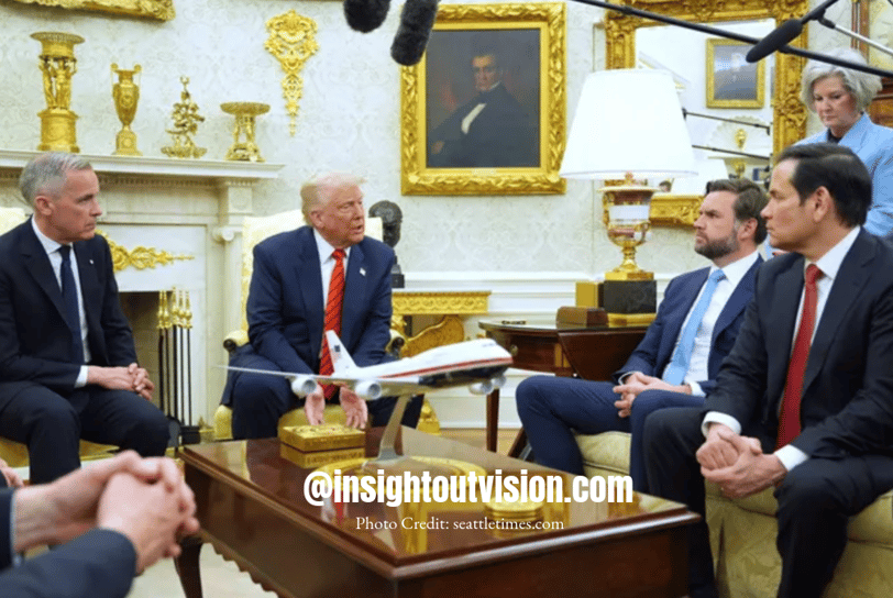 a group of people sitting around a table