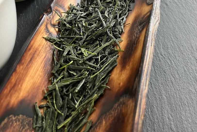 Feuilles de thé vert sencha
