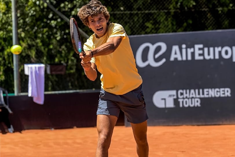 El correntino Carlos Zárate viene de obtener sus primeros puntos ATP en Tucumán