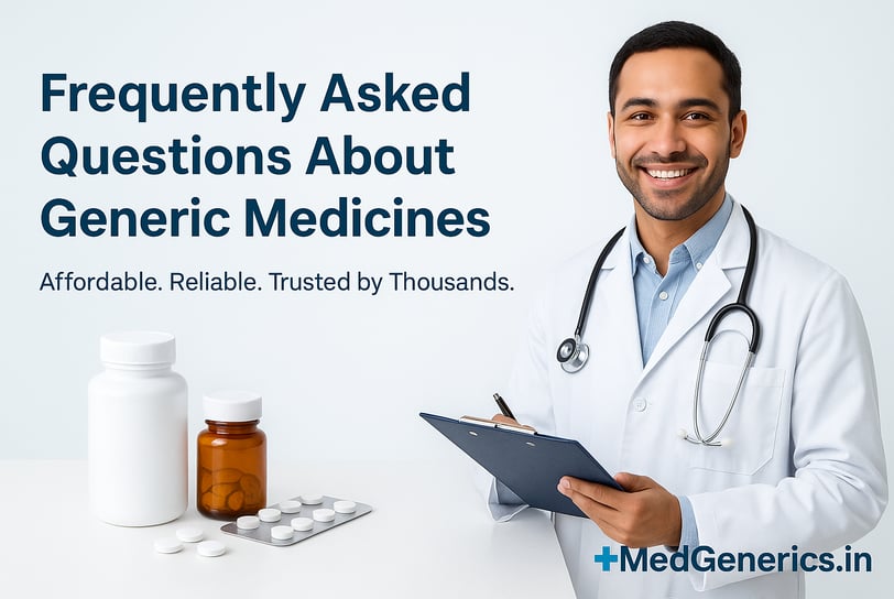 Frequently Asked Questions About Generic Medicines - Medgenerics
