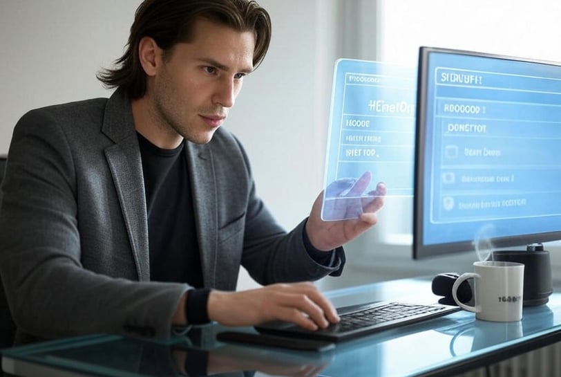 ChatGPT automating outreach with laptop and email for freelancers 2025 by TurboStack AI