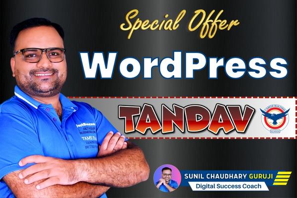 How to Learn WOrdPress Affordable Course Guruji Sunil Chaudhary WordPress Coach Udemy