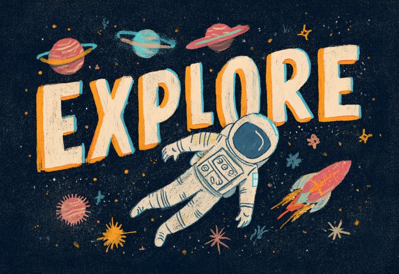 a space shuttle is flying through the sky AI Learning Apps