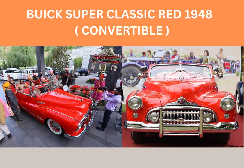 Buick Super Classic Red 1948 (Convertible)