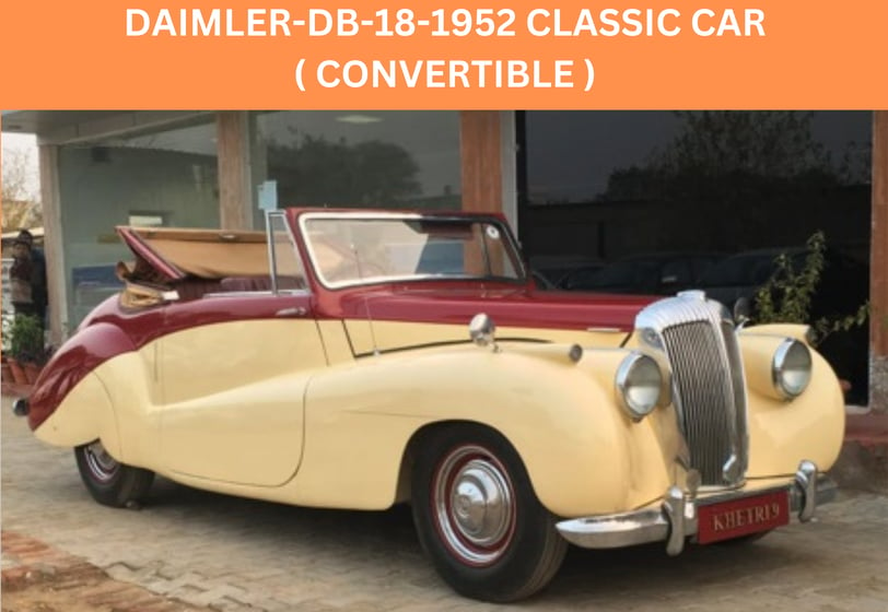 Daimler-DB-18-1952 Classic Car (Convertible)