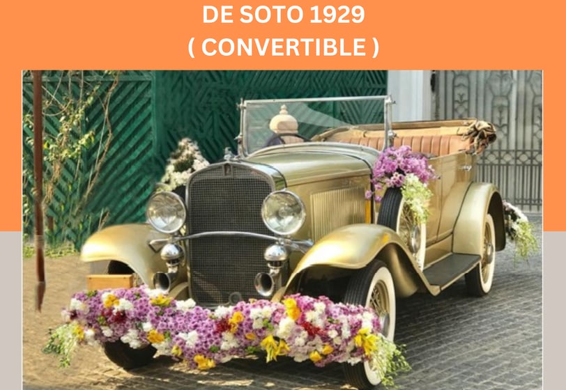 De Soto 1929 Gold (Convertible)