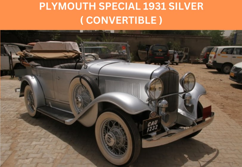 Plymouth Special 1931 Silver (Convertible)