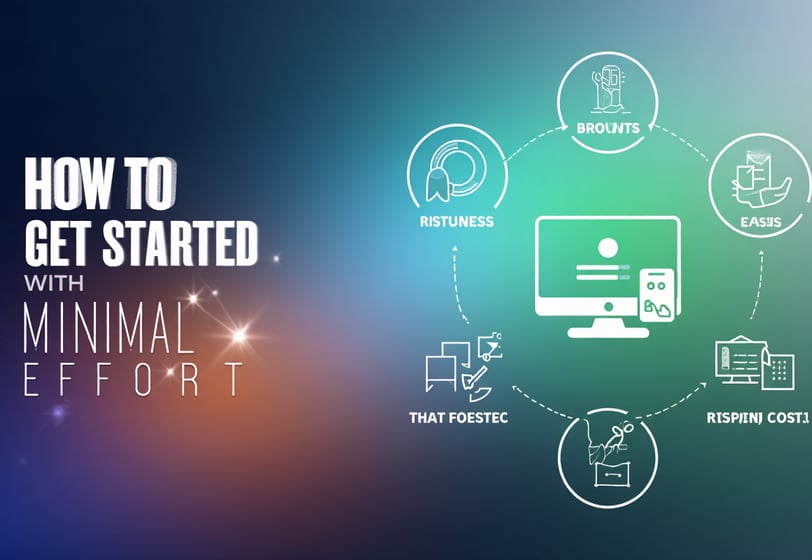 How To Get Started With Minimal Effort To Make Money Online