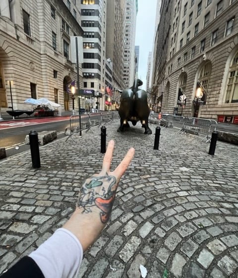 Wall Street's Charging Bull 