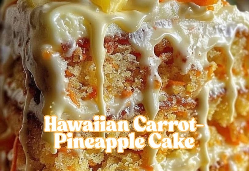 Hawaiian Carrot-Pineapple Cake