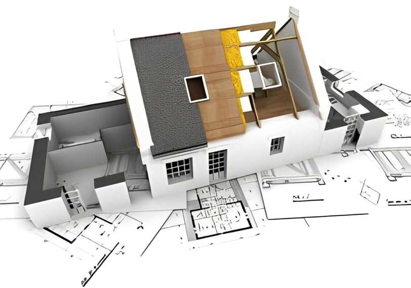 Modern loft conversion in Dagenham, London with bespoke storage