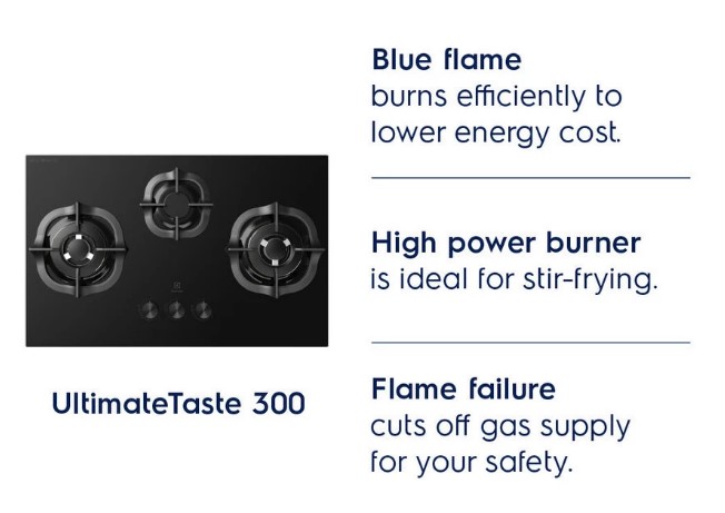 Electrolux UltimateTaste 300 Gas Hob