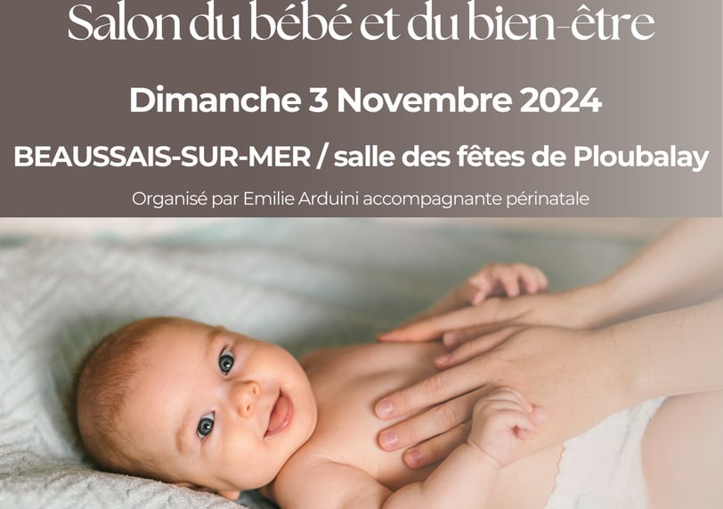 Le salon du bébé et du bien-être à Beaussais-sur-Mer le 3 novembre 2024