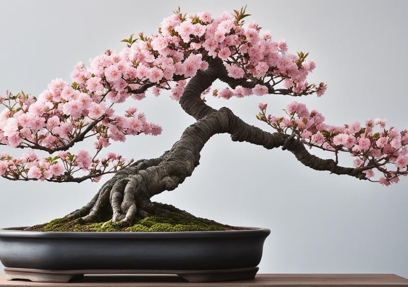 cherry blossom bonsai tree