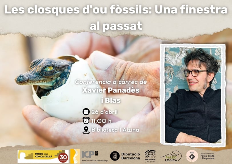 Cáscaras de huevo fósiles. Charla a cargo de Xavier Panadès