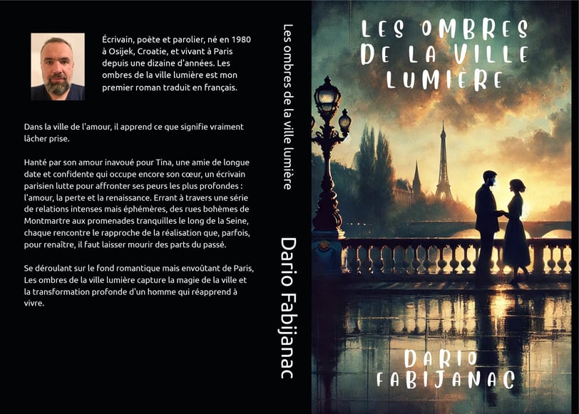 Les ombres de la ville lumière book cover