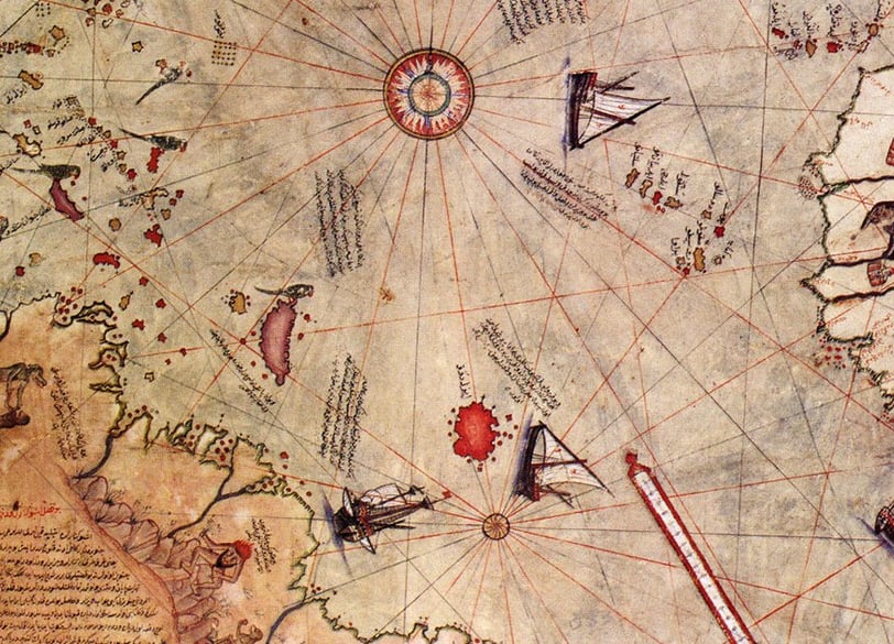 mapa antiguo misterio