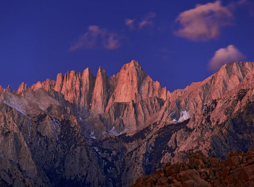 Mount Whitney At Dawn