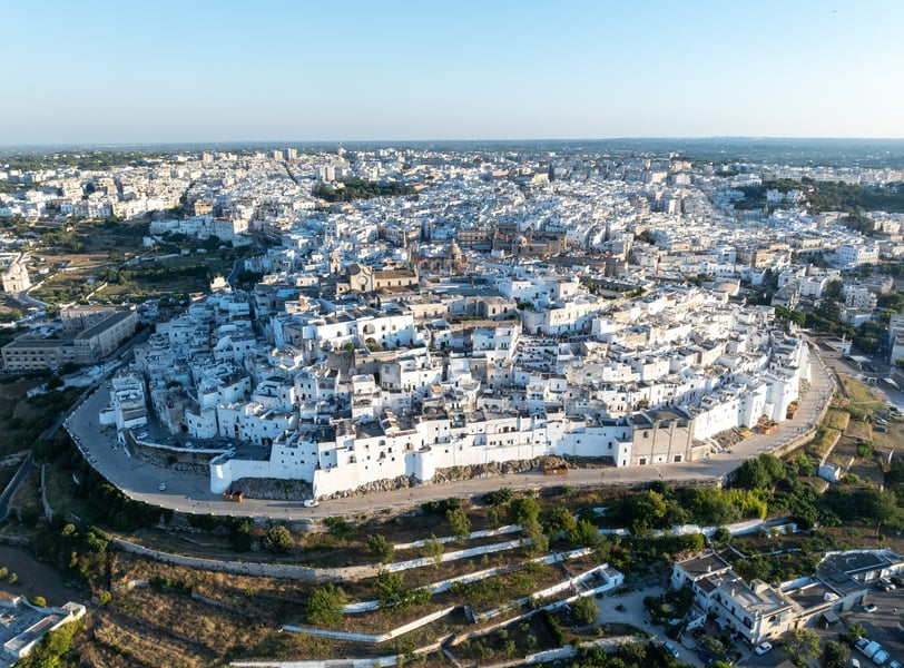 Ostuni white city, Puglia Italy