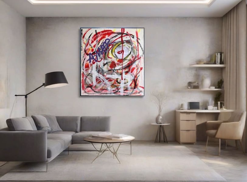 Arte contemporânea para transformar a decoração da sala.