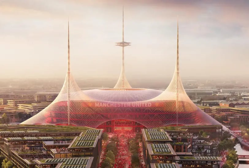 Man Utd to build 'iconic' £2bn 100,000-capacity stadium