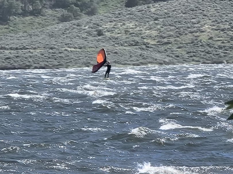 winging in chop