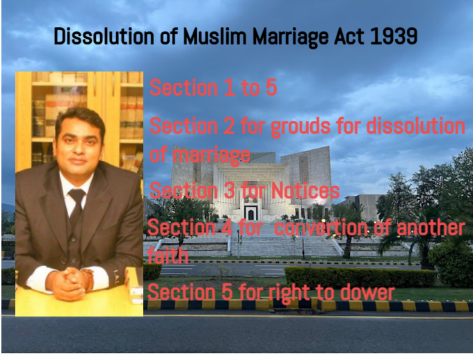 Dissolution of marriage 