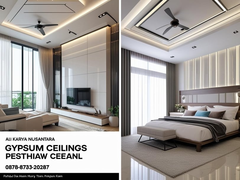 Tukang Gypsum di Gandaria, Jakarta Selatan