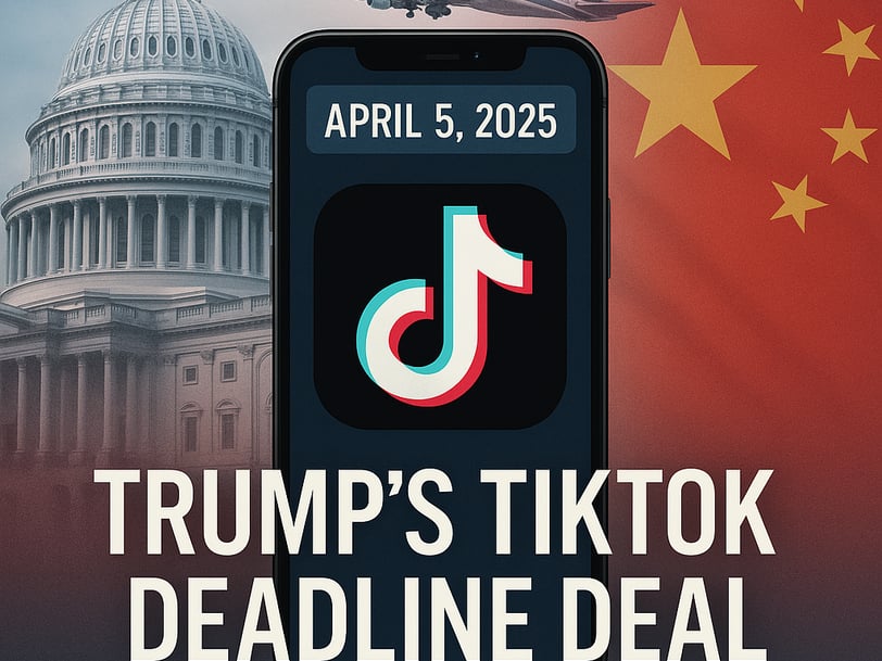 Trump Confirms TikTok Sale Deal to Be Finalized Before April 5 Deadline