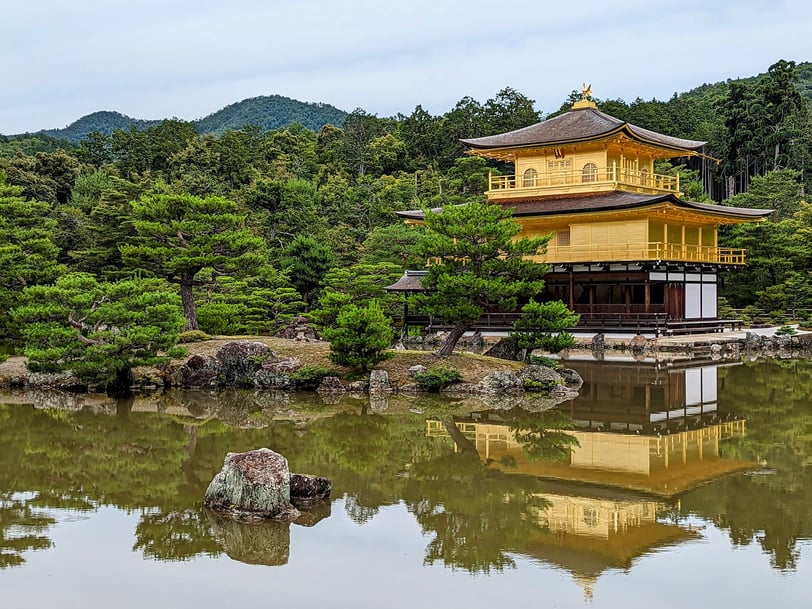 Kinkaku-Ji Golden Pavilion in Kyoto