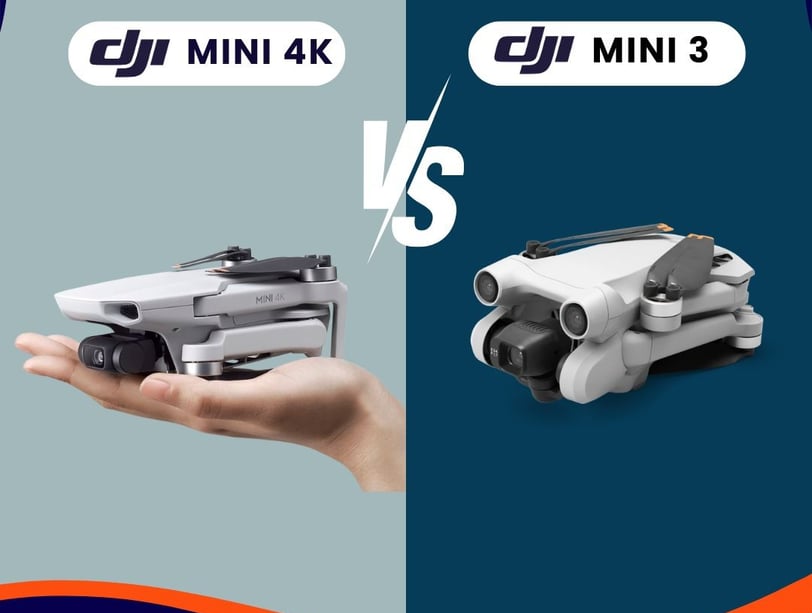 dji mini 2 unterschied mini 4k