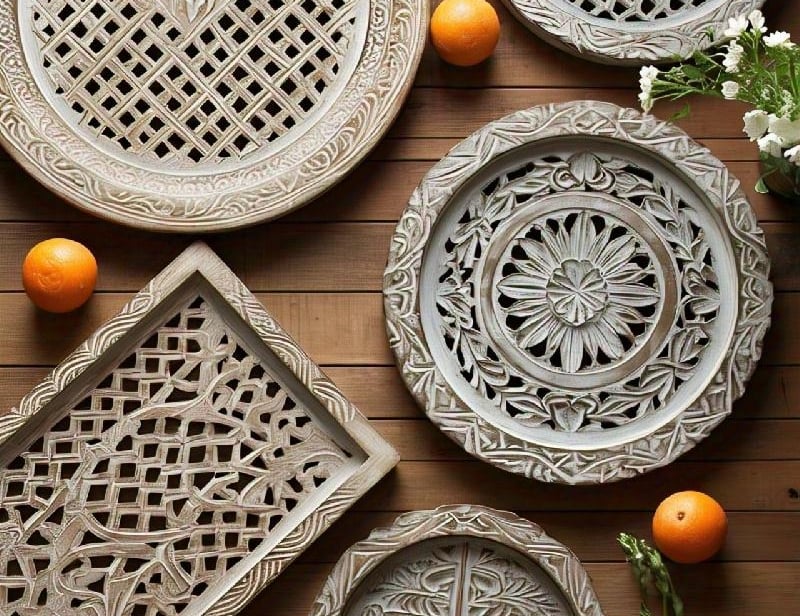 trays, tray wood, trays wooden, decorative trays wood, serving tray