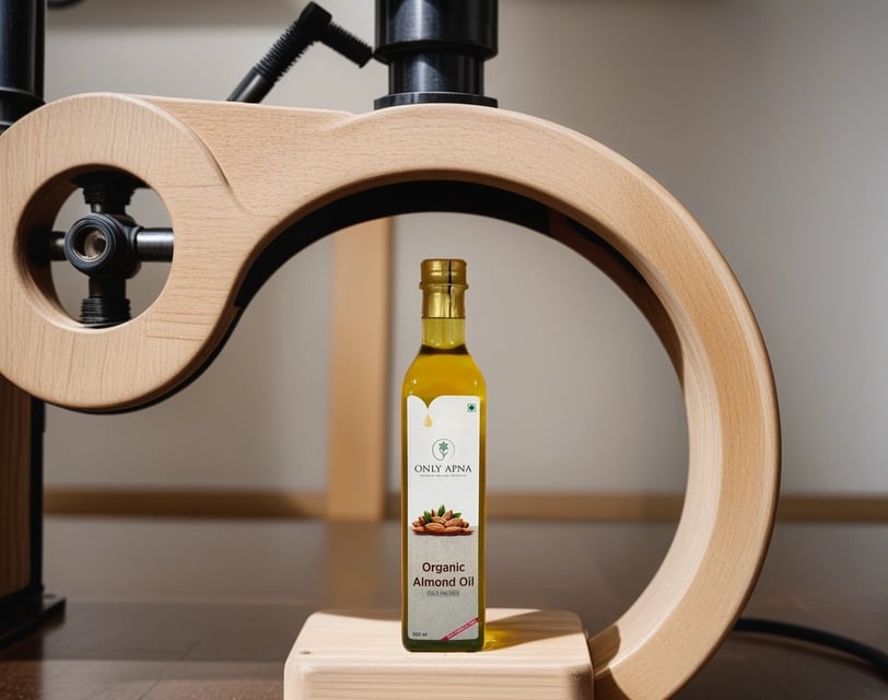 Cold pressed almond oil