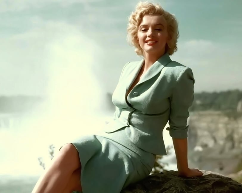 Marilyn Monroe from the film "Niagara."
