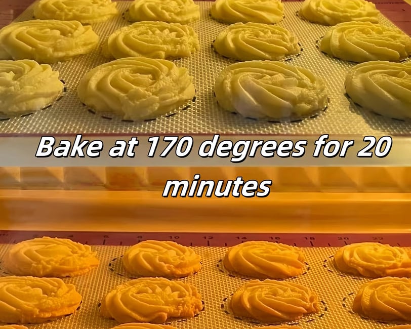 Beautiful macaron cookies