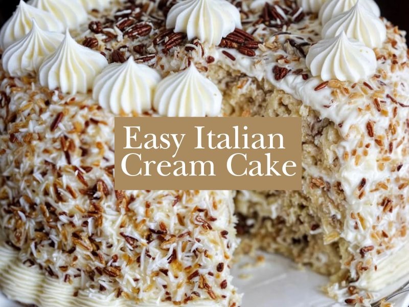 Italian Cream Cake