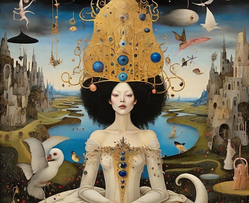 The Realm of the Wizard by Walid Ghali@2023© | 8tik.com