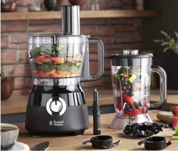 Russell Hobbs Desire Electric Food Processor with 1.5L bowl and stainless steel blades