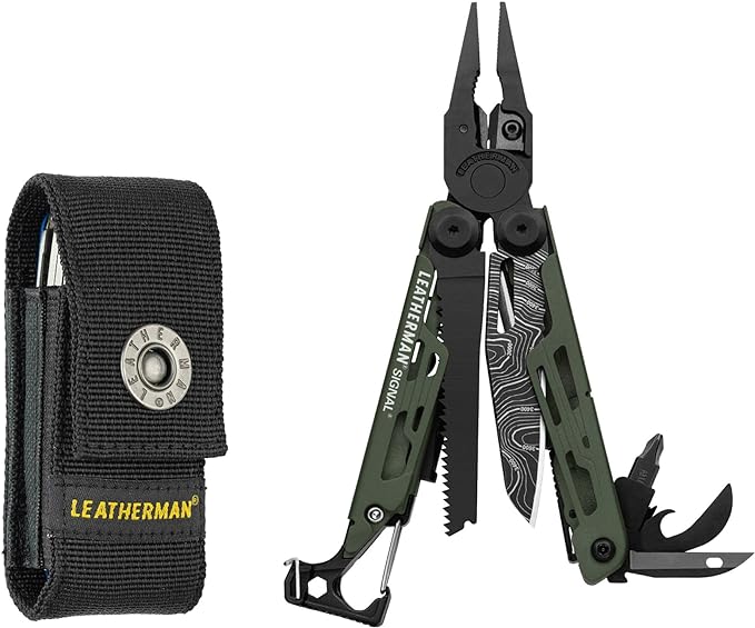 Forest green Leatherman Knife